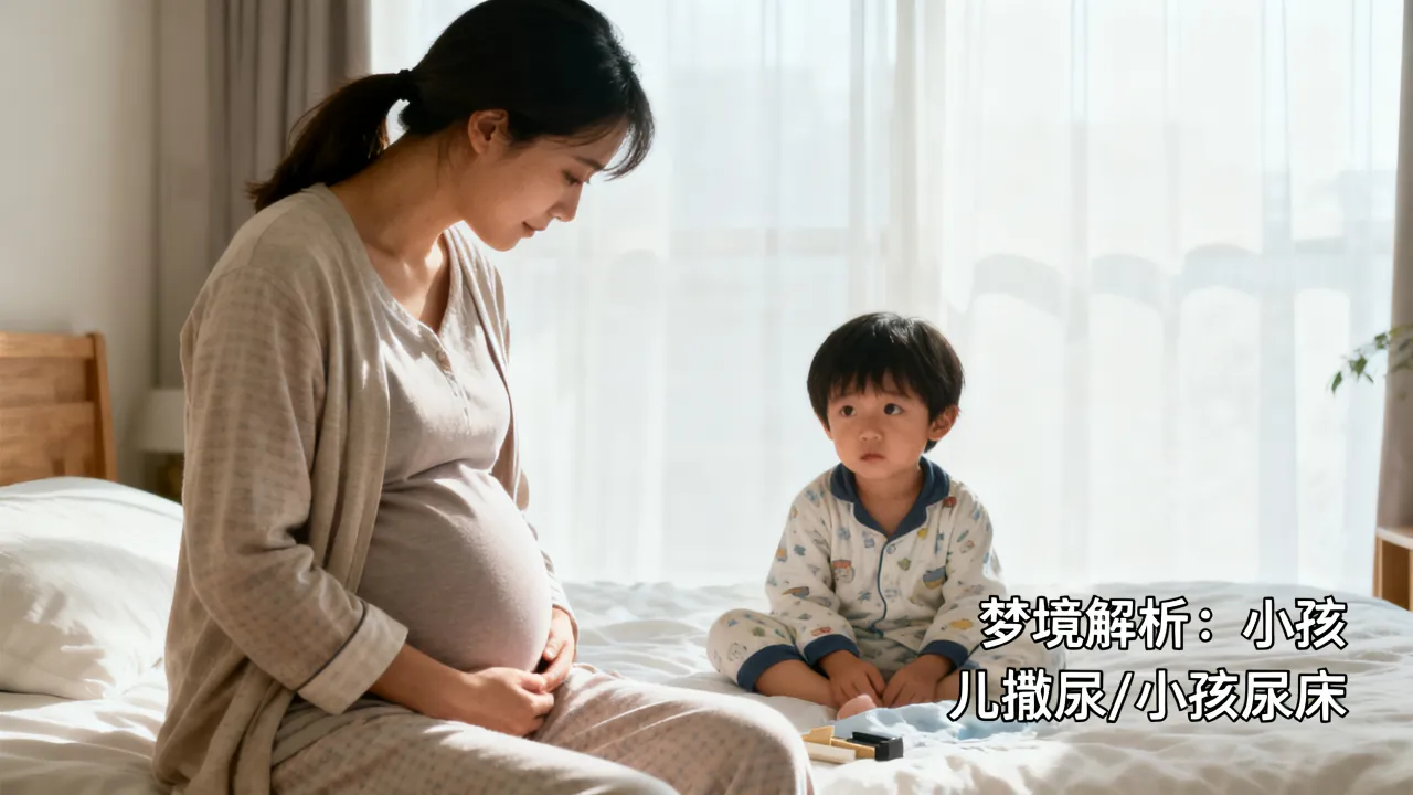 梦到小孩儿撒尿有什么意思，孕妇梦见小孩尿床是什么预兆