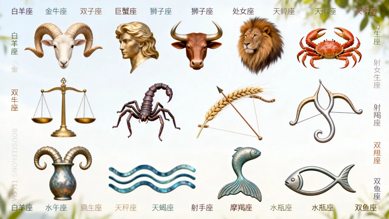 十二星座眼中最美是谁，哪个星座颜值最高？