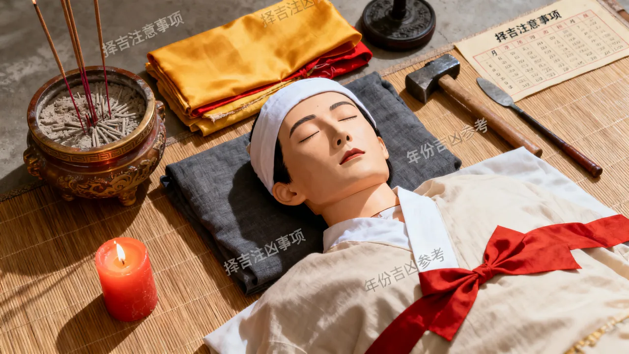 入殓怎么看年份的吉凶，入殓择吉年要注意什么