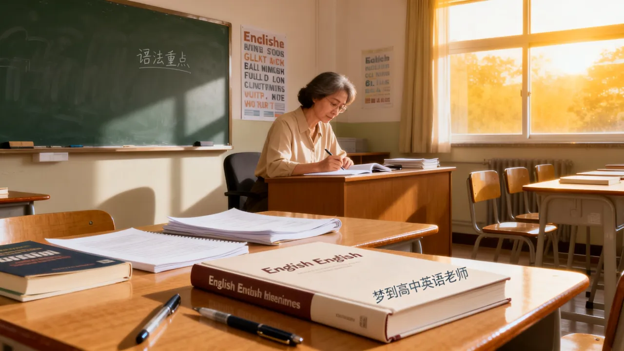 梦到了高中英语老师会是什么预兆，梦见老师预示什么？