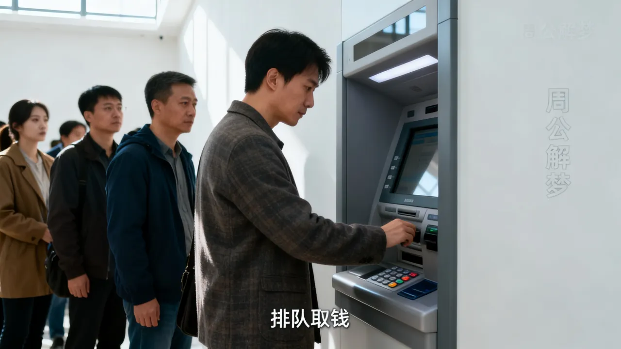 梦到排队取钱有什么寓意吗？周公解梦有何预兆