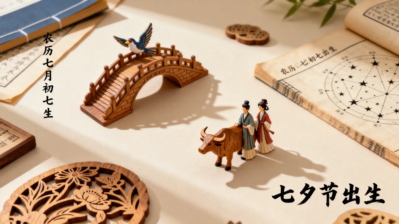 农历7月7出生的人命运如何，七夕节出生的人命运好不好？