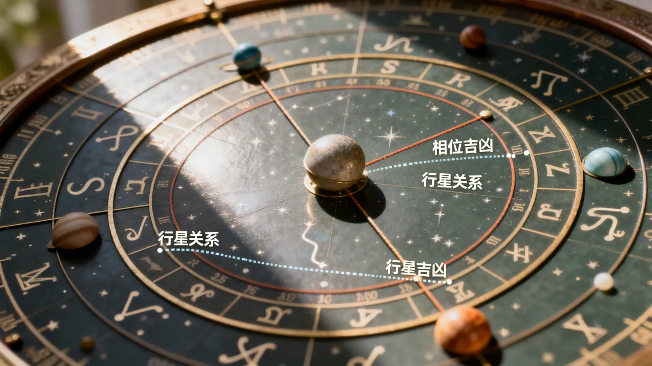 古典占星怎么论吉凶，星盘相位吉凶如何看？