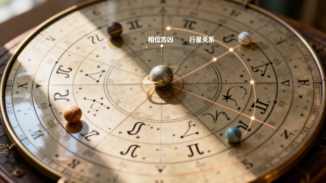 古典占星怎么论吉凶，星盘相位吉凶如何看？