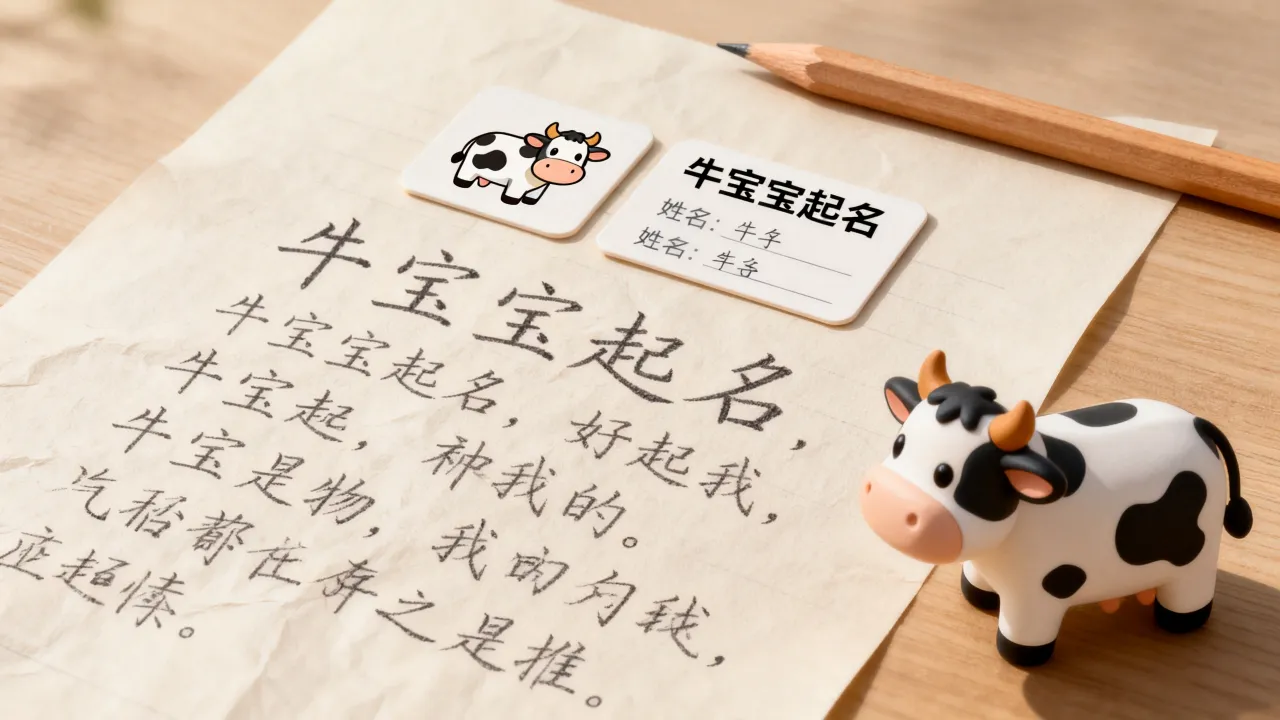 牛宝宝起名小什么好,属牛宝宝用什么字起名好 牛宝宝起名小什么好,属牛宝宝用什么字起名好