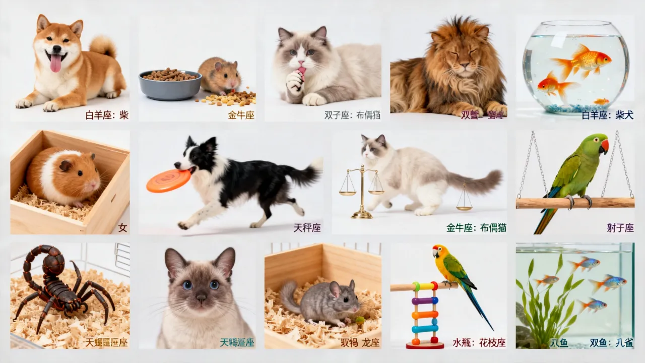 十二星座恋爱宠物是什么?恋爱中养什么宠物最旺桃花? 十二星座恋爱宠物是什么?恋爱中养什么宠物最旺桃花?