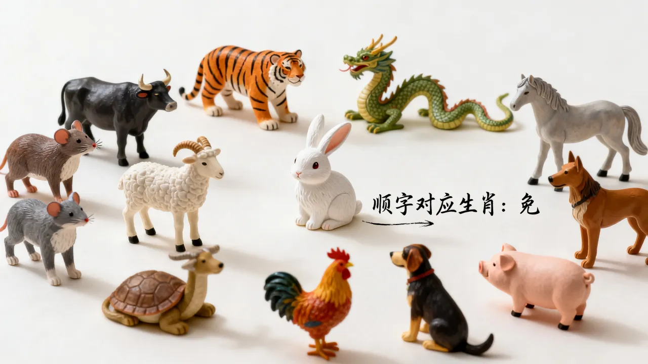 顺字十二生肖是什么生肖,顺字代表的十二生肖动物是哪一位? 顺字十二生肖是什么生肖,顺字代表的十二生肖动物是哪一位?