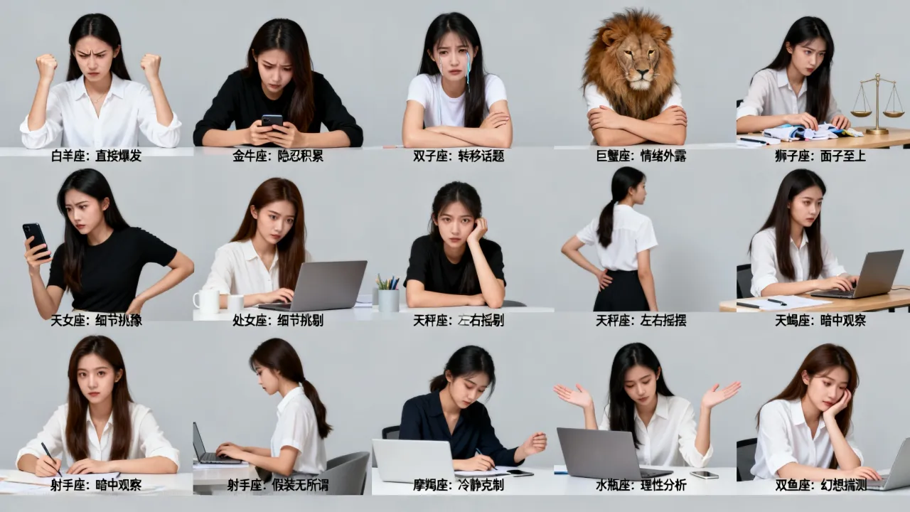 十二星座女生妒忌起来有多可怕?哪些星座女生最容易吃醋? 十二星座女生妒忌起来有多可怕?哪些星座女生最容易吃醋?