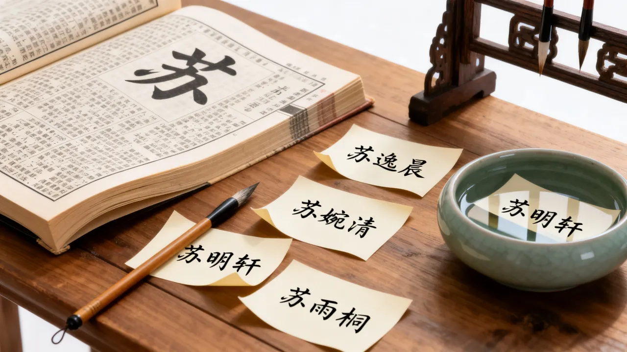 宝宝起名带苏什么，苏姓男孩女孩怎么取名好听