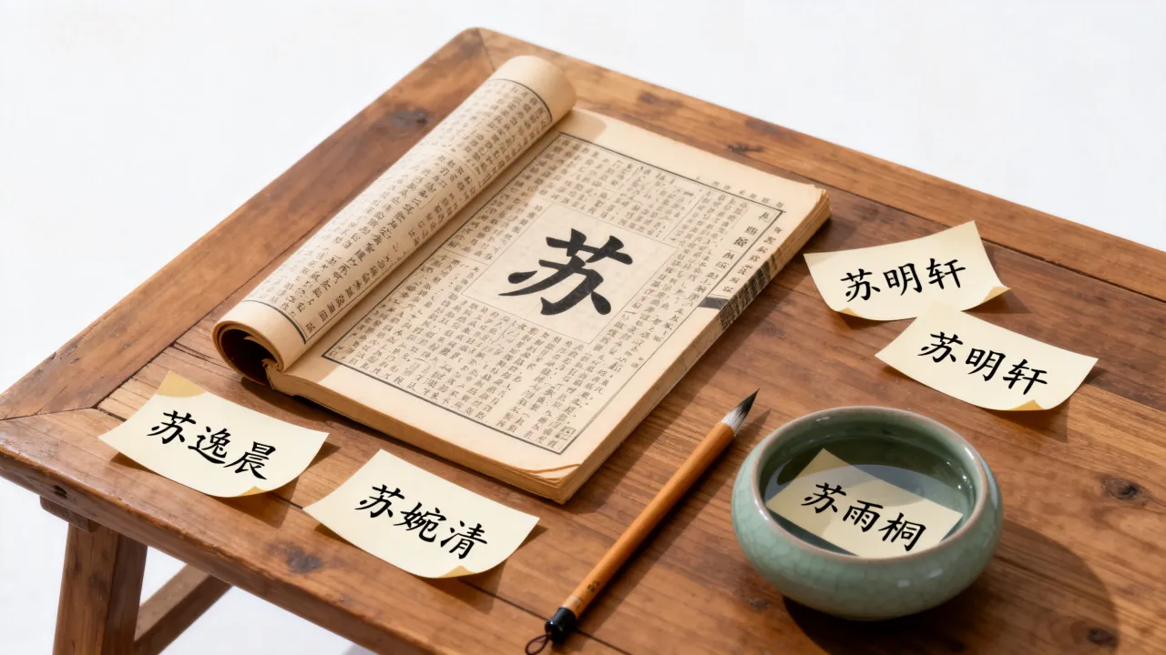 宝宝起名带苏什么，苏姓男孩女孩怎么取名好听