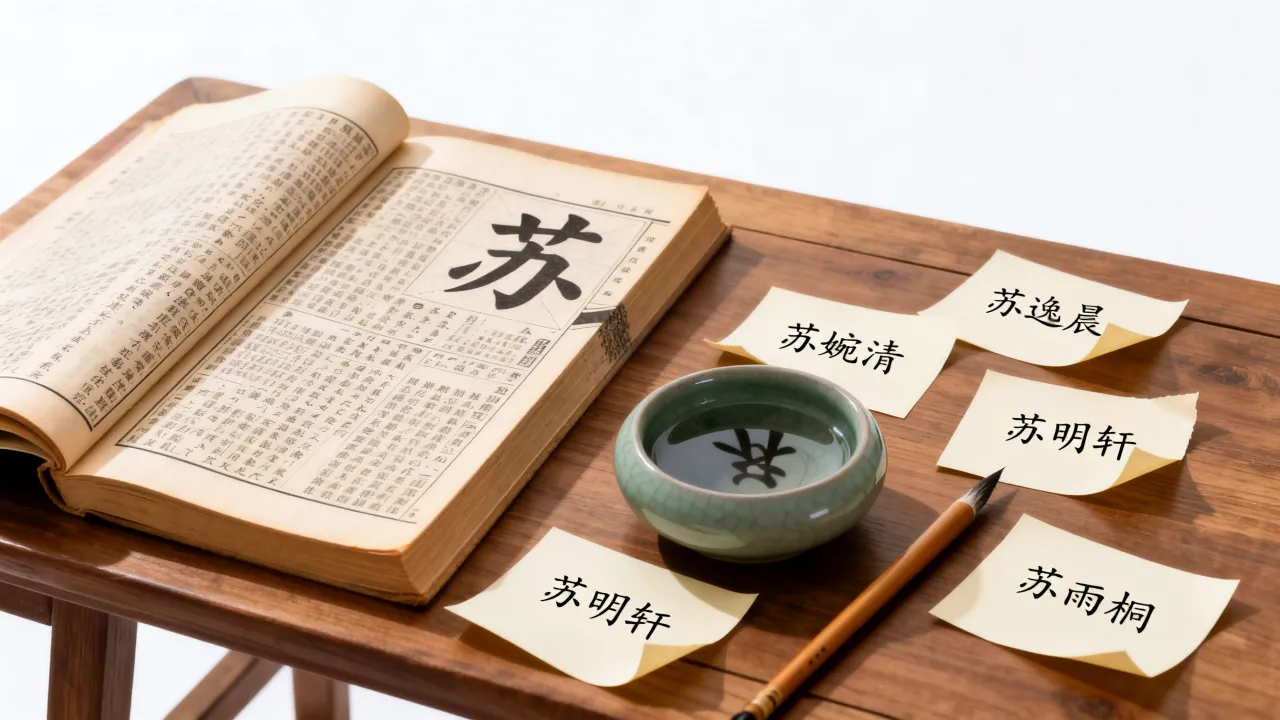 宝宝起名带苏什么，苏姓男孩女孩怎么取名好听
