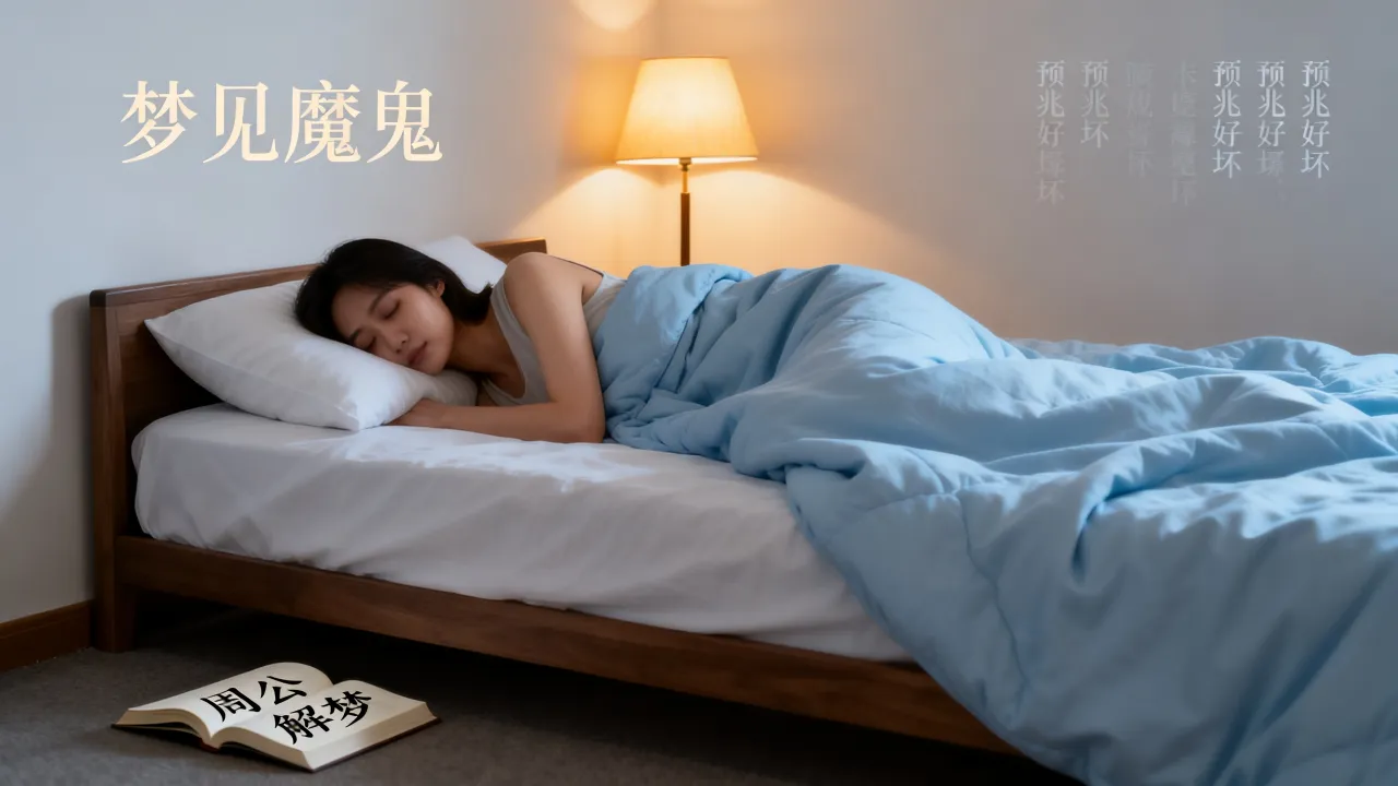 梦见魔鬼是什么意思，做梦梦到魔鬼预兆好坏，周公解梦大全