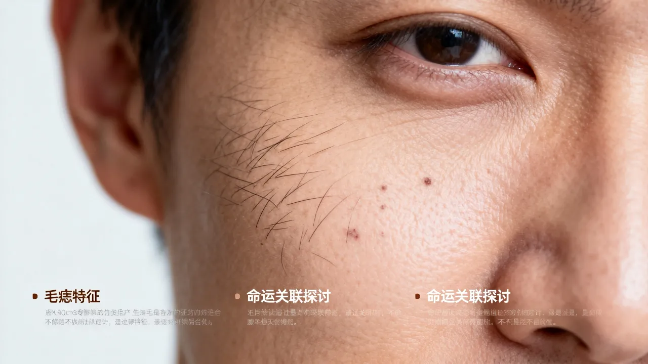 毛痣真的会影响命运吗，毛痣和命运的关系是什么