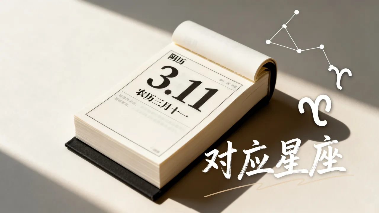 阴历3.11是什么星座,农历三月十一对应哪个星座 阴历3.11是什么星座,农历三月十一对应哪个星座