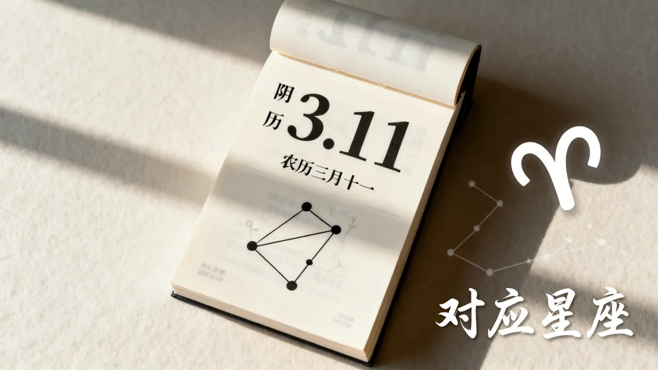 阴历3.11是什么星座,农历三月十一对应哪个星座 阴历3.11是什么星座,农历三月十一对应哪个星座