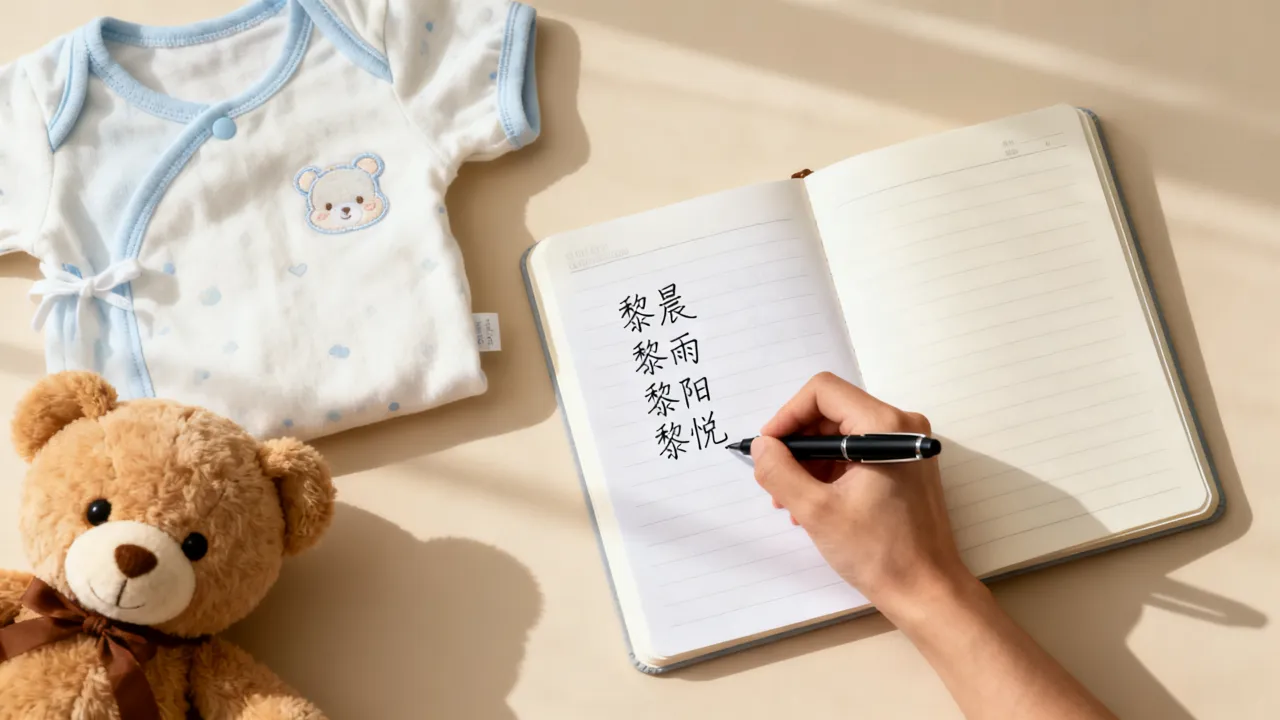 黎氏宝宝起名怎么起，姓黎男孩女孩好听名字有哪些？