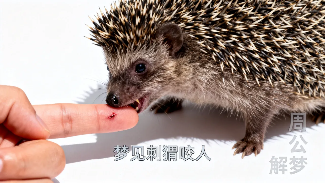 梦见刺猬咬人有什么寓意吗？，周公解梦梦见刺猬咬人是什么预兆