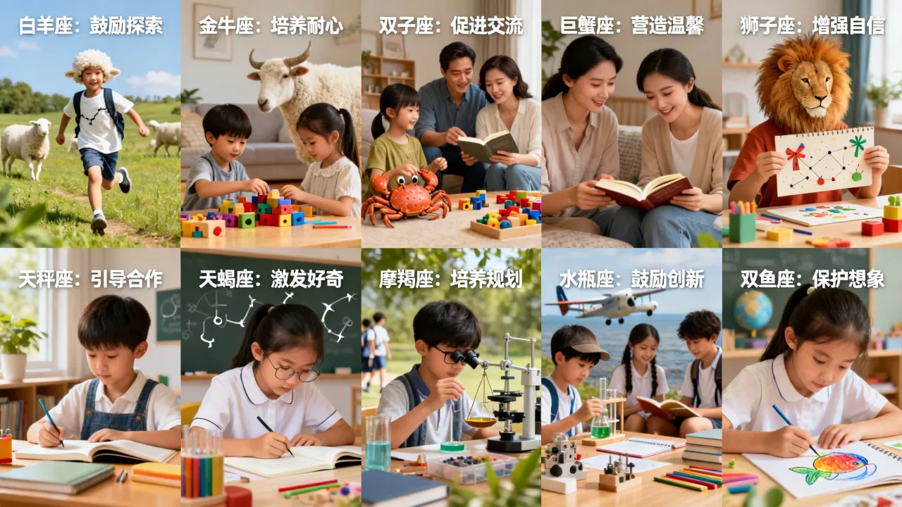 十二星座孩子如何教育最有效?星座教养方法有哪些? 十二星座孩子如何教育最有效?星座教养方法有哪些?