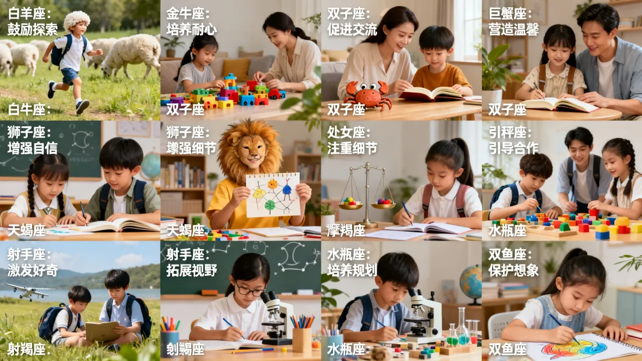 十二星座孩子如何教育最有效?星座教养方法有哪些? 十二星座孩子如何教育最有效?星座教养方法有哪些?