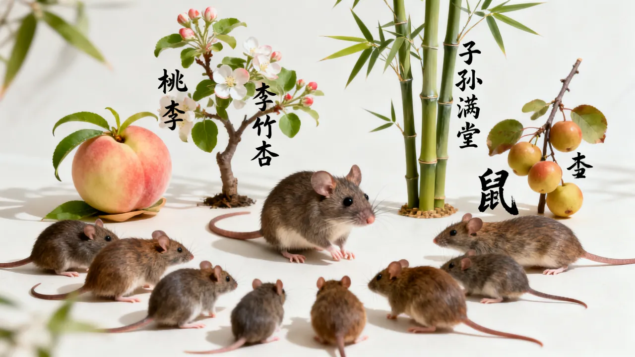 桃李竹杏一家子孙满堂是什么生肖,桃李竹杏形容什么动物 桃李竹杏一家子孙满堂是什么生肖,桃李竹杏形容什么动物