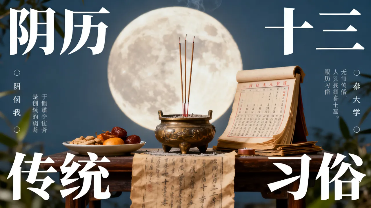 阴历十三是什么日子,阴历十三有什么讲究和说法吗 阴历十三是什么日子,阴历十三有什么讲究和说法吗