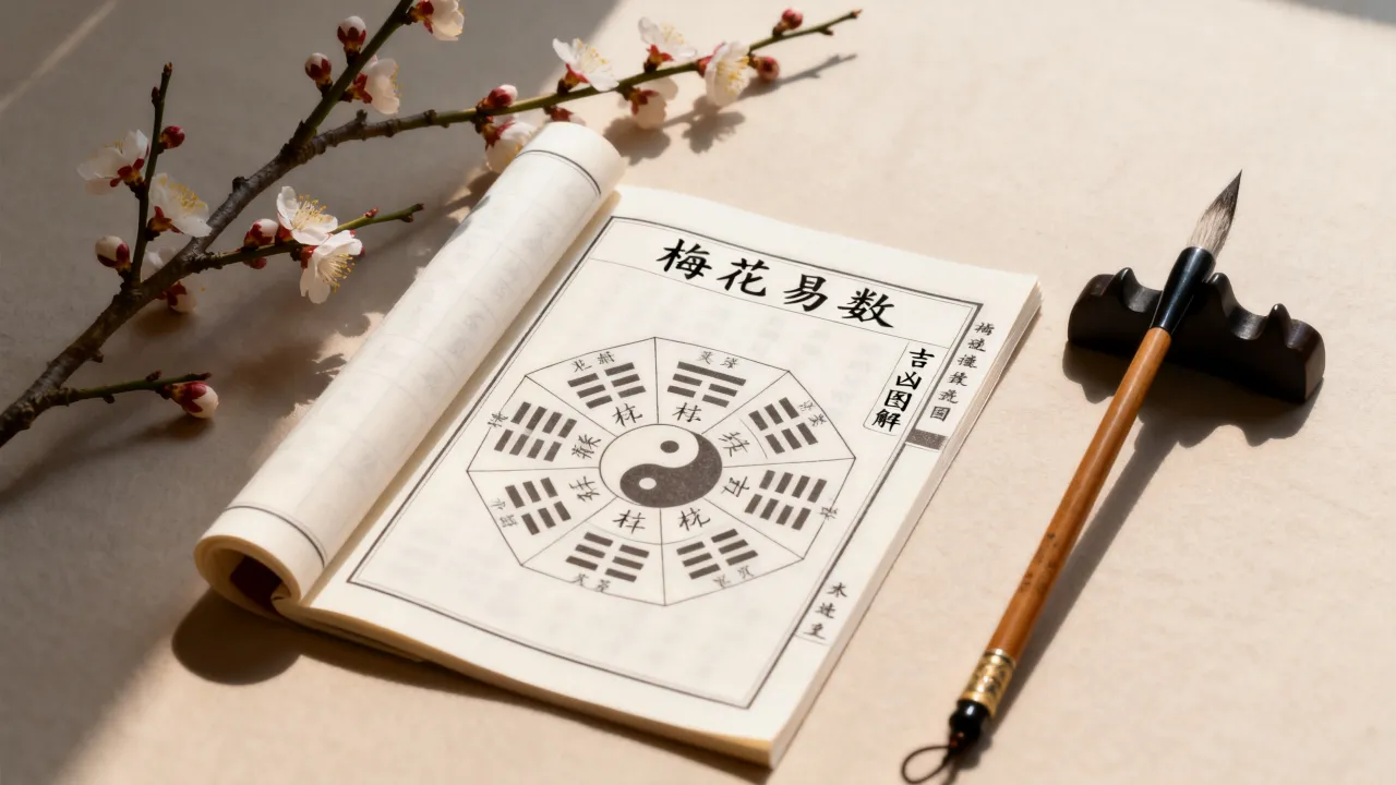 梅花吉凶怎么看图解法？梅花易数怎么看吉凶图解？