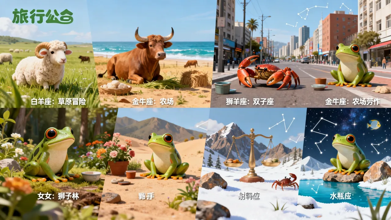 旅行青蛙十二星座怎么玩？旅行青蛙星座对应关系详解