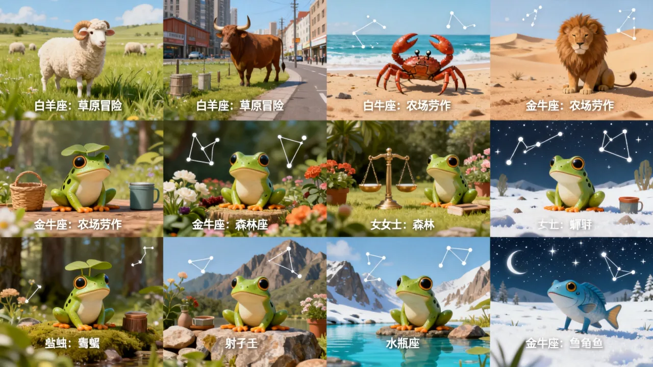 旅行青蛙十二星座怎么玩？旅行青蛙星座对应关系详解