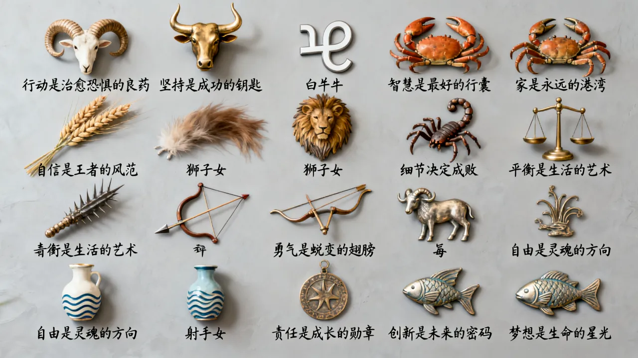 十二星座的格言是什么？哪个星座格言最励志