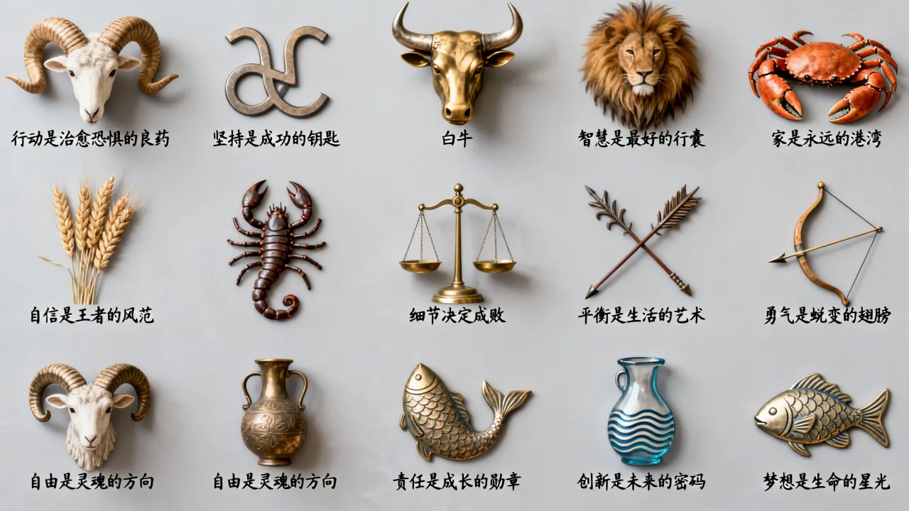 十二星座的格言是什么?哪个星座格言最励志 十二星座的格言是什么?哪个星座格言最励志