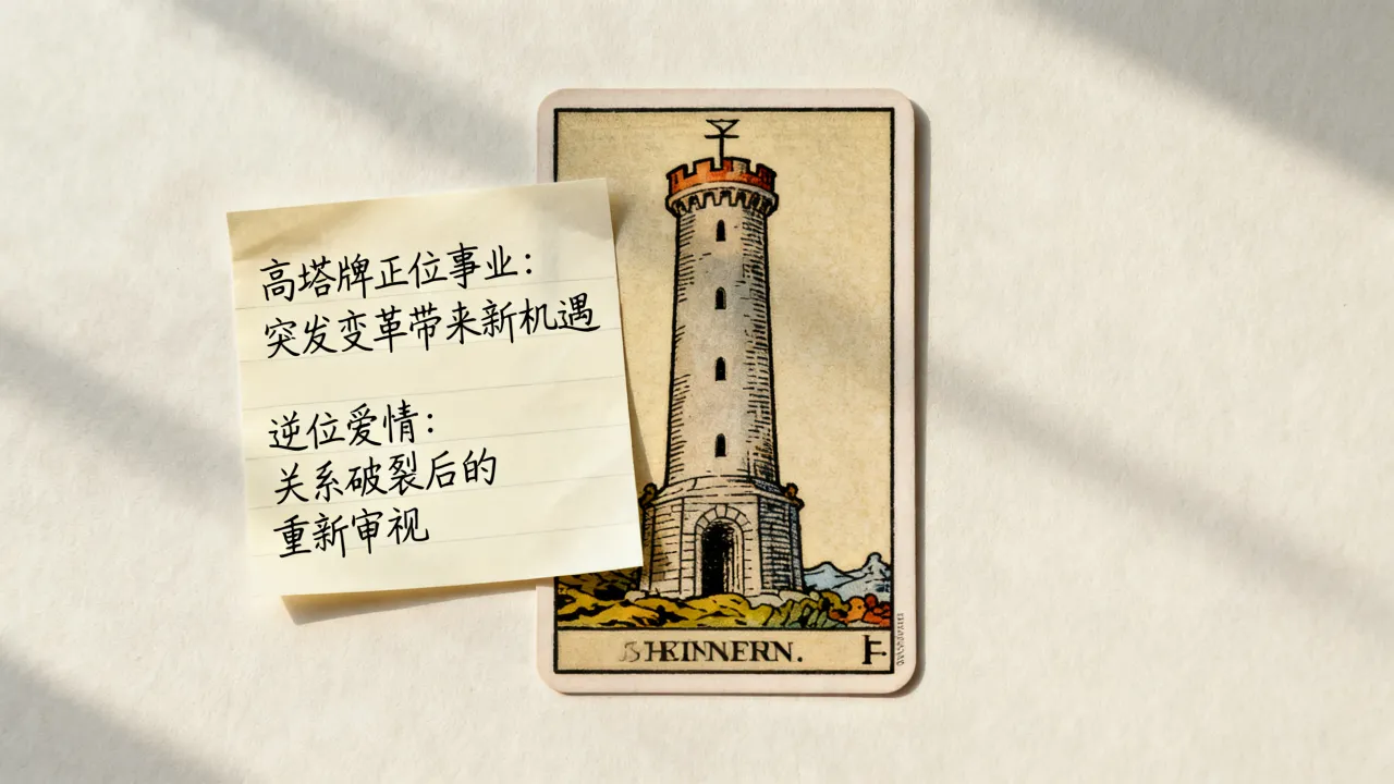 高塔牌命运是什么意思,高塔牌命运解析事业爱情正逆位准吗? 高塔牌命运是什么意思,高塔牌命运解析事业爱情正逆位准吗?