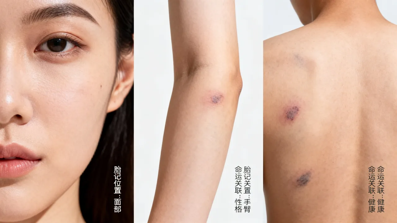 胎记大小真的决定命运吗,长在哪些位置最准? 胎记大小真的决定命运吗,长在哪些位置最准?