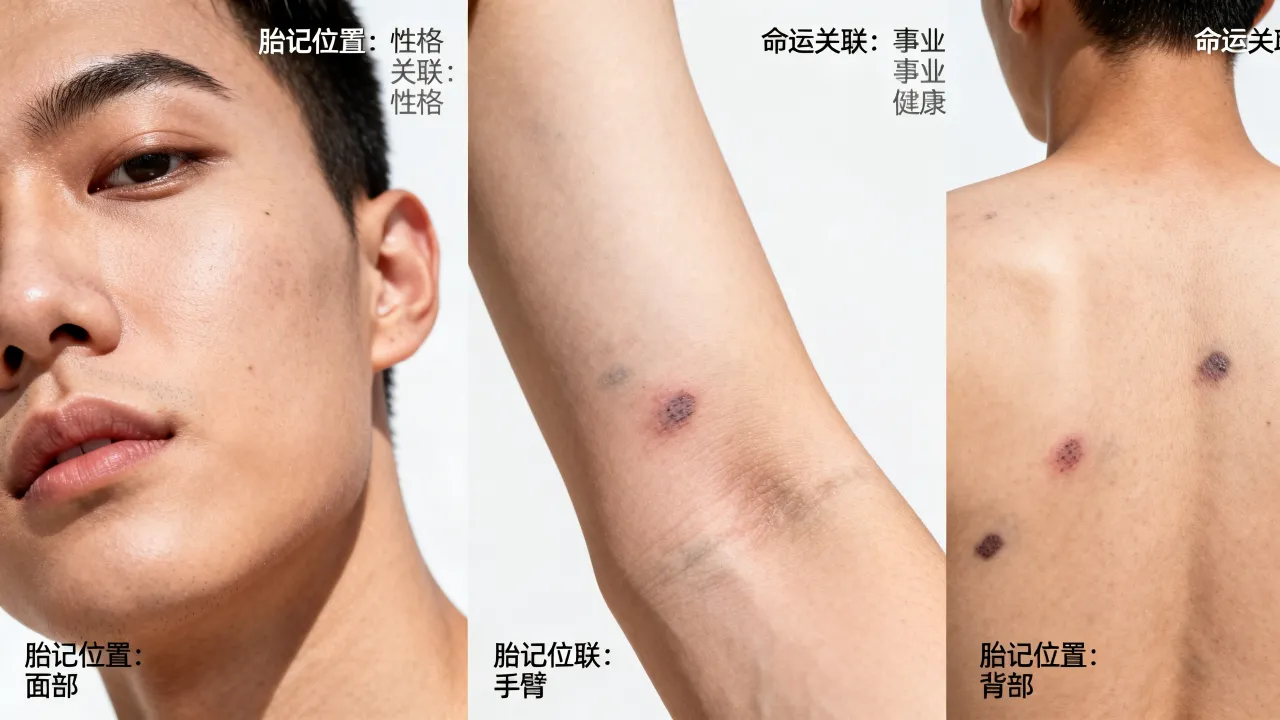 胎记大小真的决定命运吗,长在哪些位置最准? 胎记大小真的决定命运吗,长在哪些位置最准?