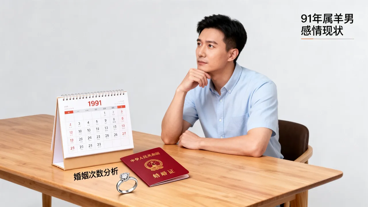 91年属羊男目前的感情状况,属羊男一生会有几段婚姻? 91年属羊男目前的感情状况,属羊男一生会有几段婚姻?