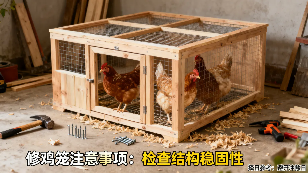 修鸡笼吉凶日子怎么看,修鸡笼需要看日子吗 修鸡笼吉凶日子怎么看,修鸡笼需要看日子吗