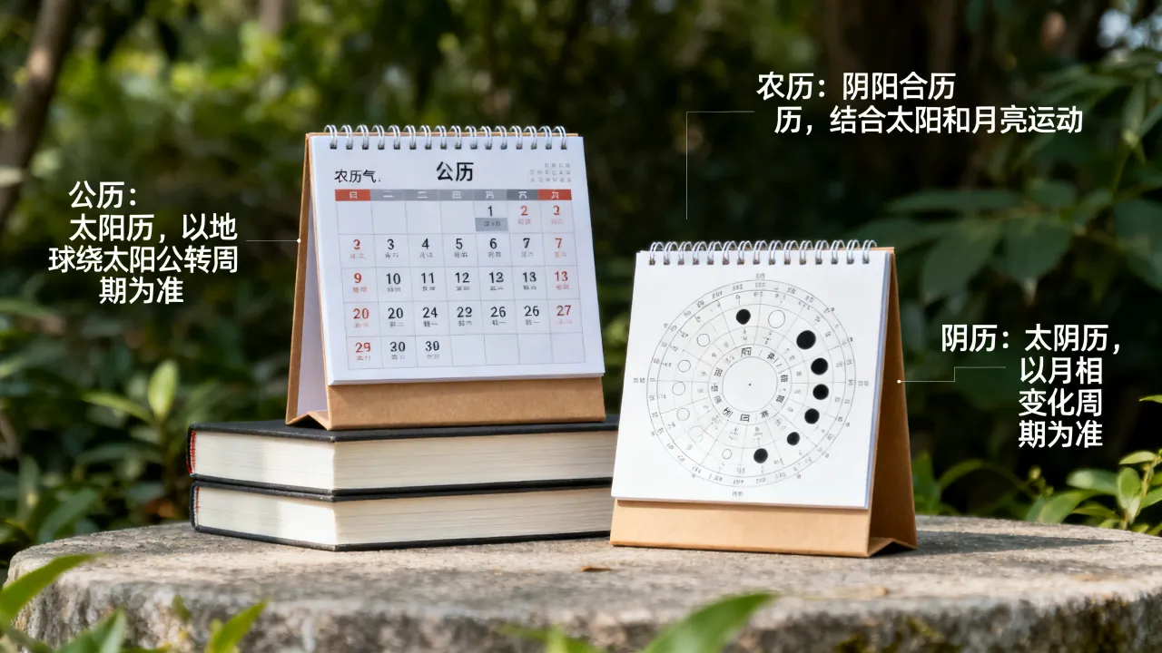 公历农历阴历有何区别，阴历是农历吗怎么区分