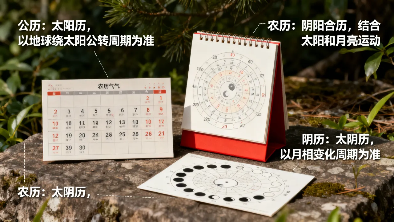 公历农历阴历有何区别,阴历是农历吗怎么区分 公历农历阴历有何区别,阴历是农历吗怎么区分