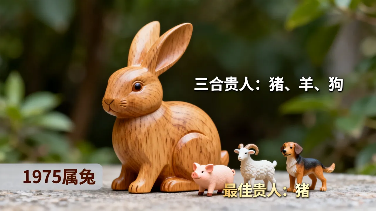 1975属兔的三合贵人是谁?75年兔的最佳贵人是谁? 1975属兔的三合贵人是谁?75年兔的最佳贵人是谁?