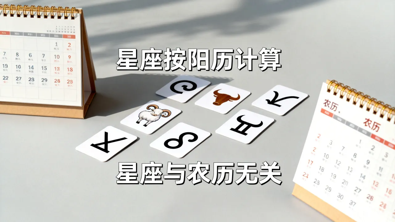 星座要按阴历还是阳历？星座是按阳历还是农历算的？