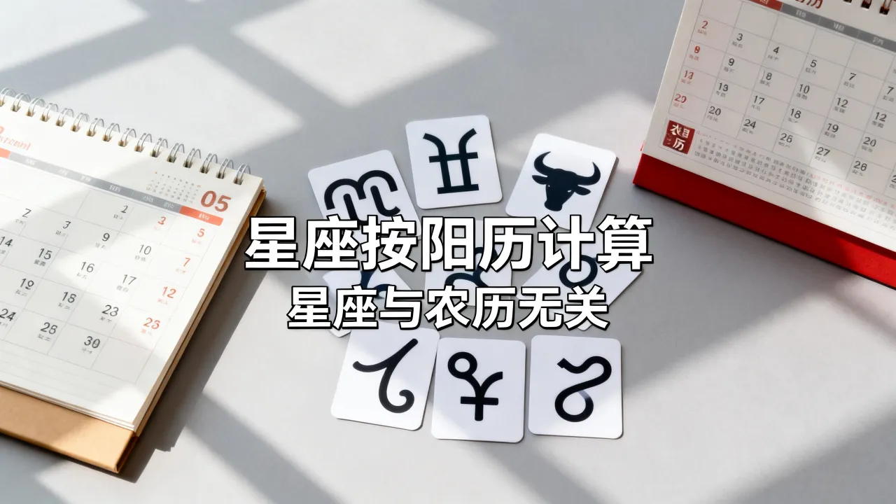 星座要按阴历还是阳历？星座是按阳历还是农历算的？
