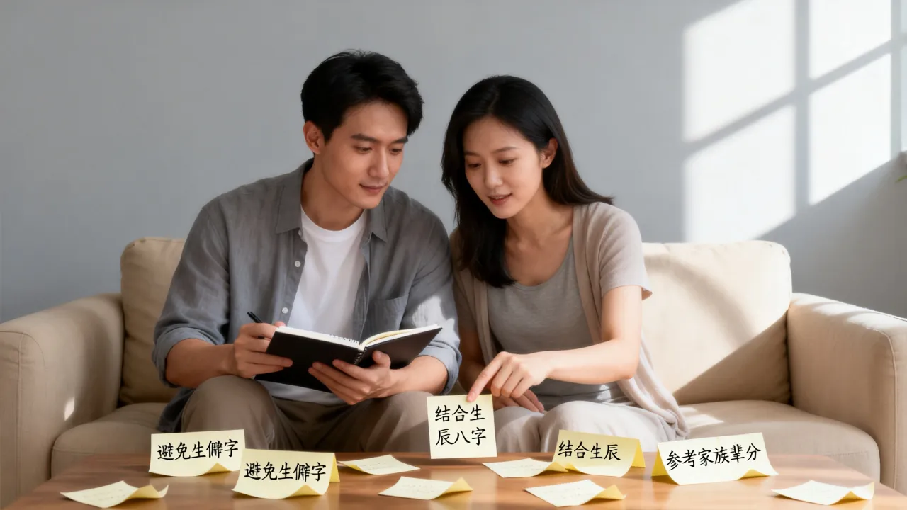 群里宝宝起名怎么操作，宝宝起名有哪些注意事项