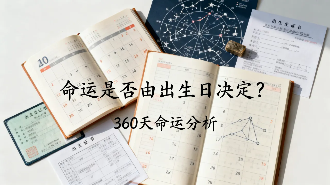 出生日命运360真的准吗，出生日期决定一生命运吗