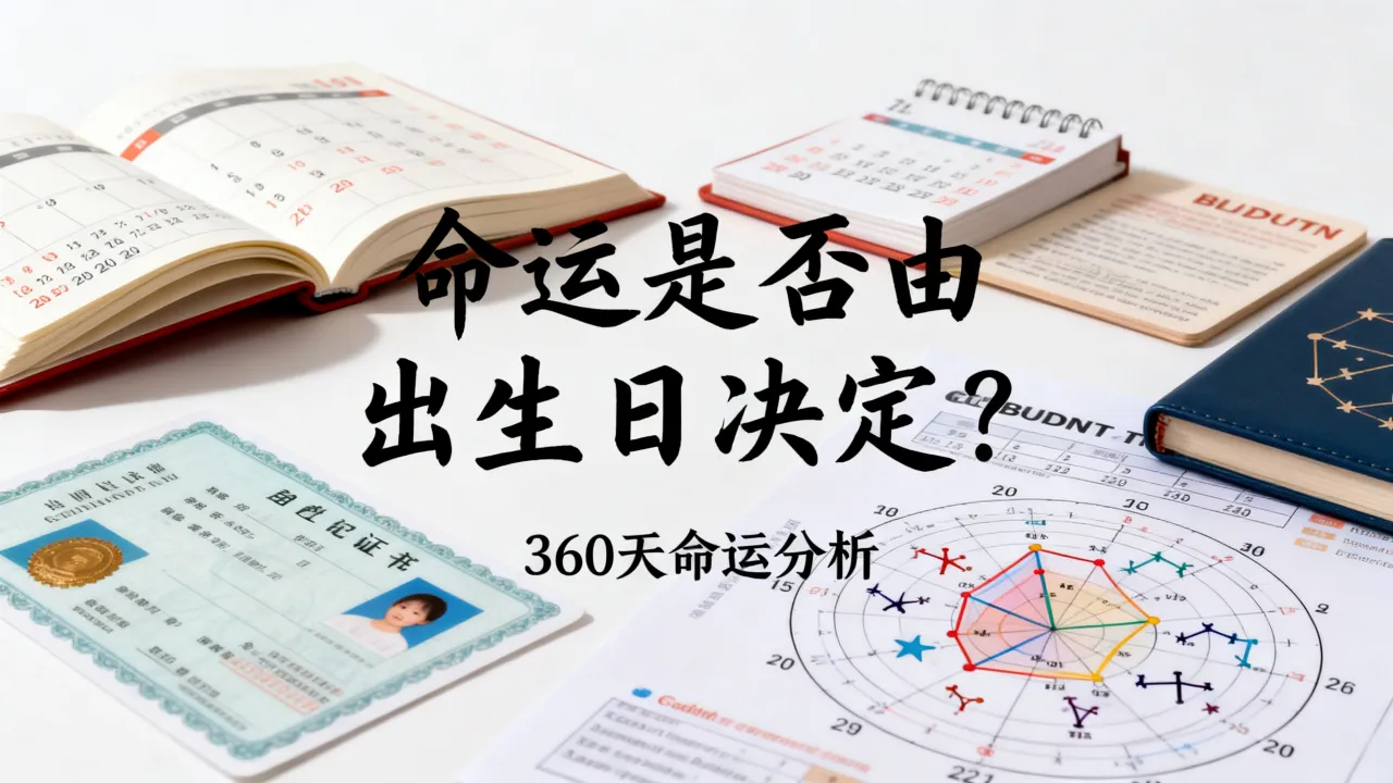 出生日命运360真的准吗，出生日期决定一生命运吗