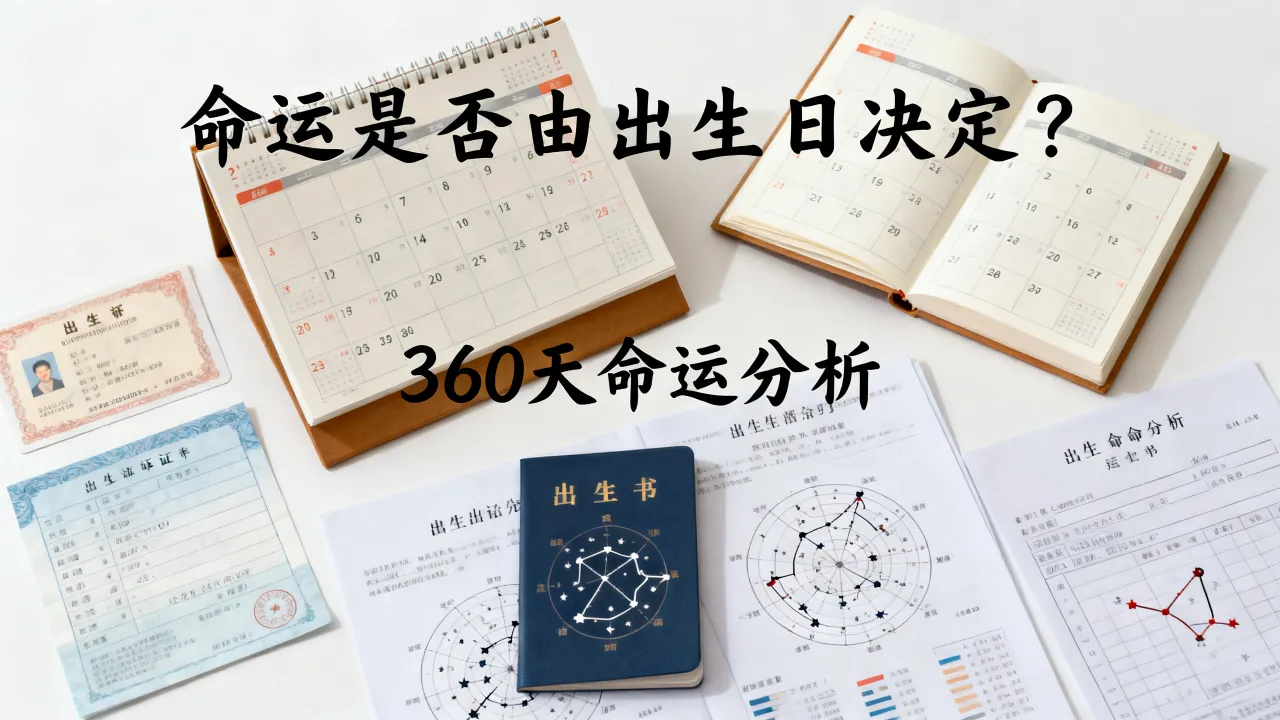出生日命运360真的准吗，出生日期决定一生命运吗