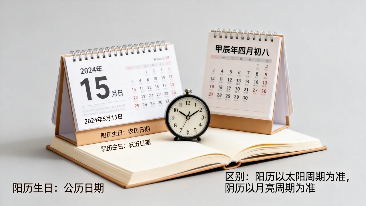 阴历生日和阳历生日有什么区别,阴历阳历生日哪个准? 阴历生日和阳历生日有什么区别,阴历阳历生日哪个准?