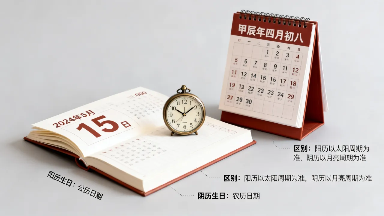 阴历生日和阳历生日有什么区别,阴历阳历生日哪个准? 阴历生日和阳历生日有什么区别,阴历阳历生日哪个准?