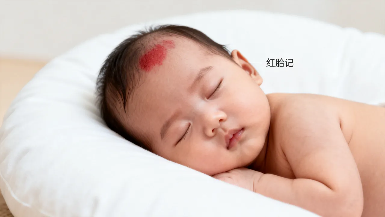 婴儿头顶红胎记是命运征兆吗，头顶红胎记对命运有何影响？