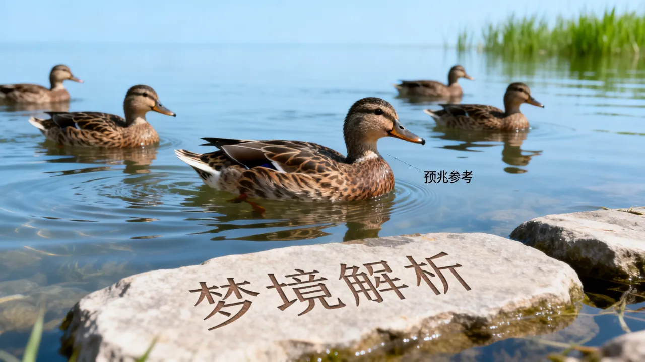 梦见鸭子是什么意思,做梦梦到一群鸭子在水里游预兆好坏 梦见鸭子是什么意思,做梦梦到一群鸭子在水里游预兆好坏