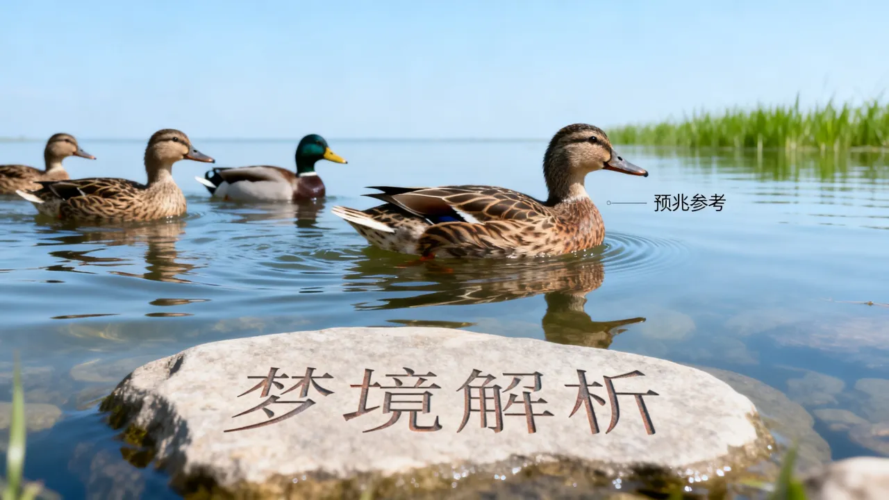 梦见鸭子是什么意思,做梦梦到一群鸭子在水里游预兆好坏 梦见鸭子是什么意思,做梦梦到一群鸭子在水里游预兆好坏