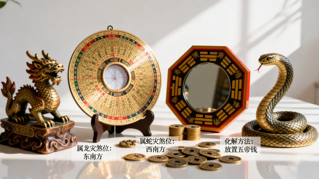 属龙和属蛇的灾煞位在哪里,灾煞位如何化解 属龙和属蛇的灾煞位在哪里,灾煞位如何化解